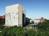 Universitt Hamburg, Philosophenturm (Westseite), neben Audimax
